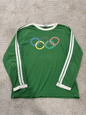 Vintage Roots Athletics Olympics Long Sleeve Tee